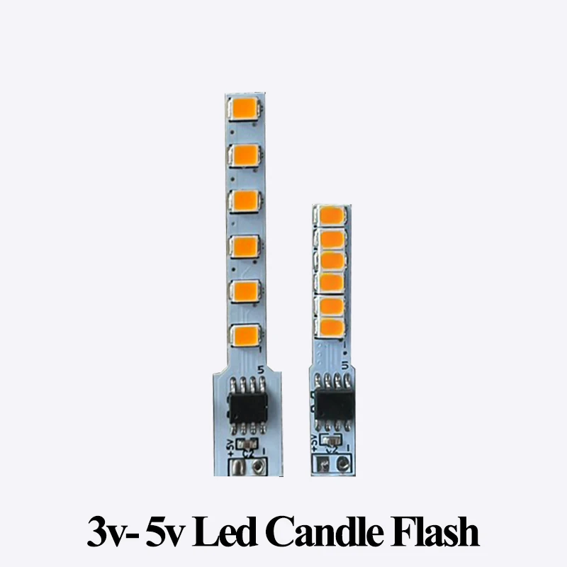 3v5vLedFlameFlashCandlesDiodeLightlampboardPCBDecoration