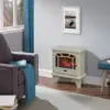 Infrared Quartz Electric Fireplace Stove Heater Cream Infrared Quartz Heat Helps Maintain The Natural Humidity in The Air 3