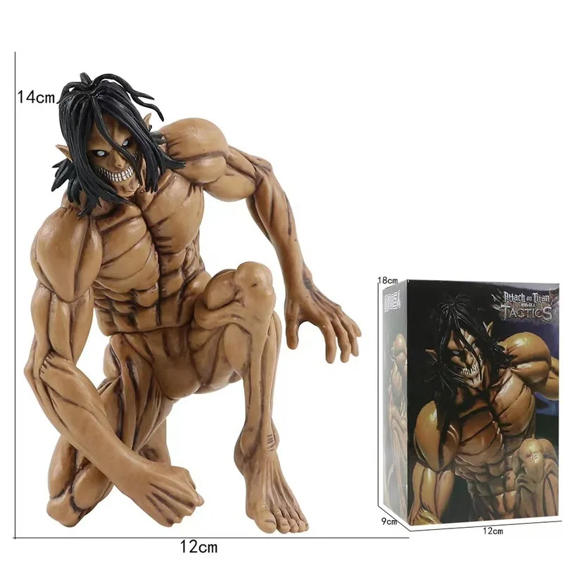 Colossus Eren Jaeger Articulated Action Figure - Collectible Desktop Decor and Gift