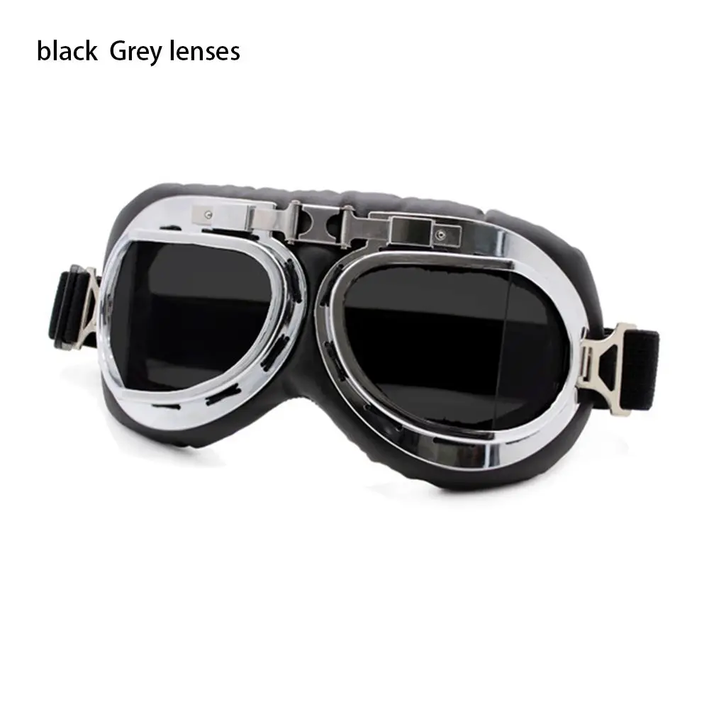 Pilot Retro Dustproof Motorcycle and Sports Protective Goggles