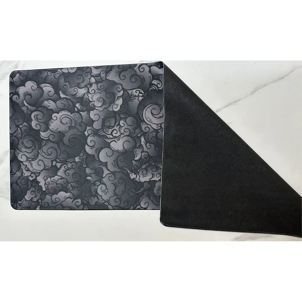 Japan Clouds Deskmat Black Carpet Large Gaming Mousepad Laptop Kawaii Computer Offices Mouse Pad Playmat Mouse Mats Accessories — view 5
