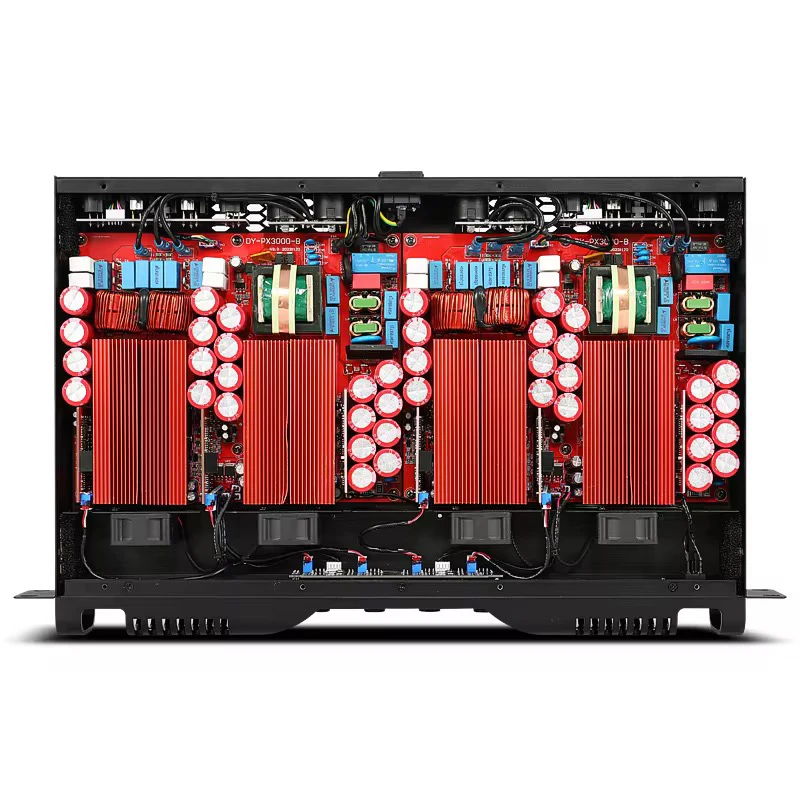 PA41300 1U 1300W 파워 앰프 4채널 디지털 오디오 전문 파워 앰프 클래스 D 라인 어레이 스피커 프리 앰프