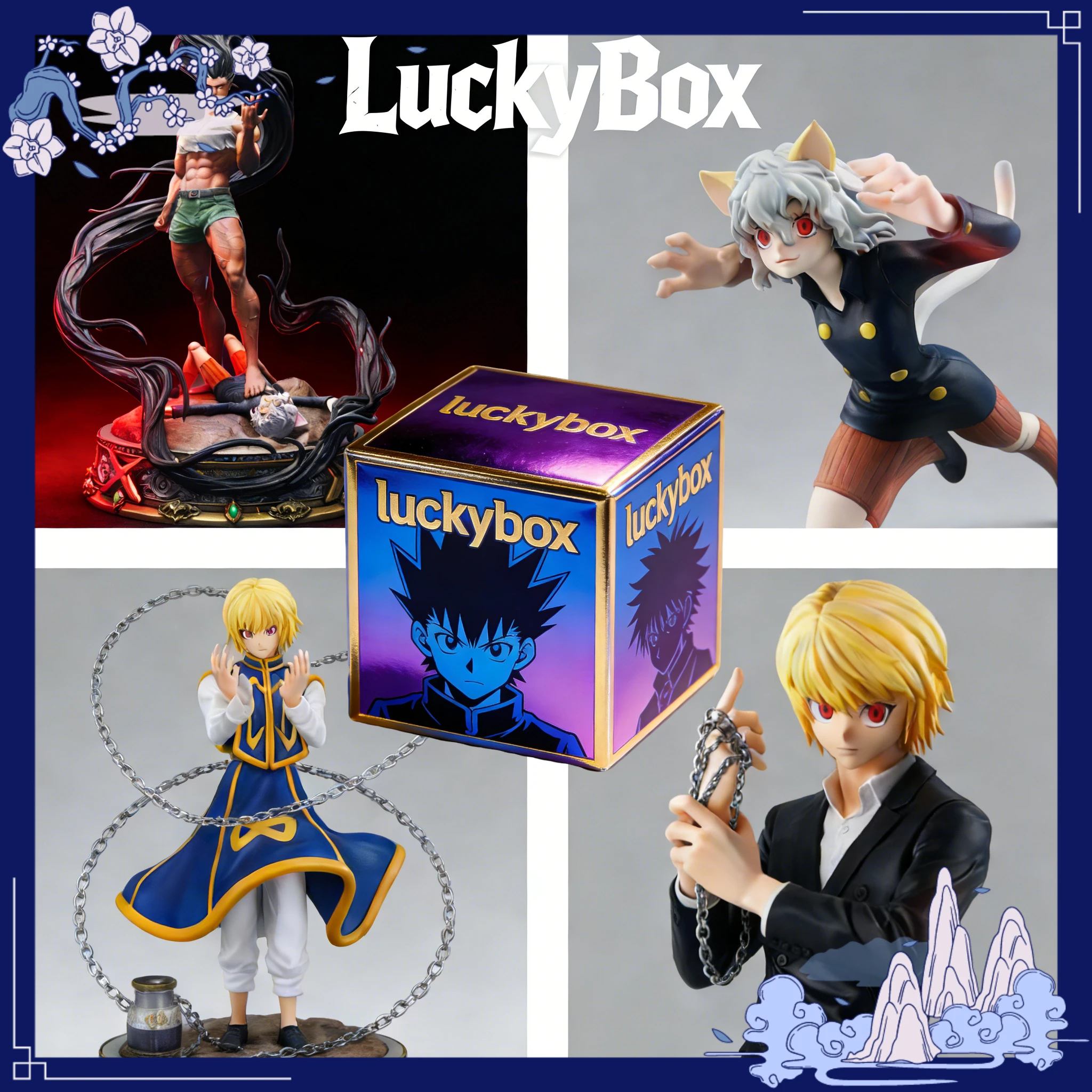 Hunter x Hunter Collectible Anime Toy Figure Featuring Iconic Characters