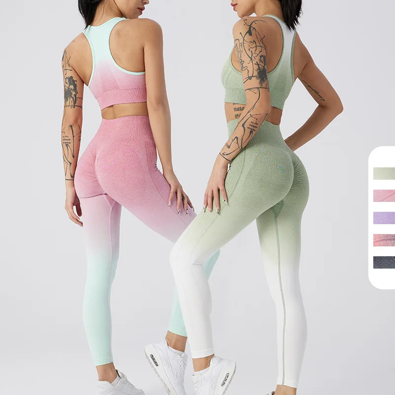 

Tracksuit Women Two Piece Set Legging Feminina Academia Entrenamiento Ejercicio Conjuntos Deportivos Para Mujer Workout Gym Sets