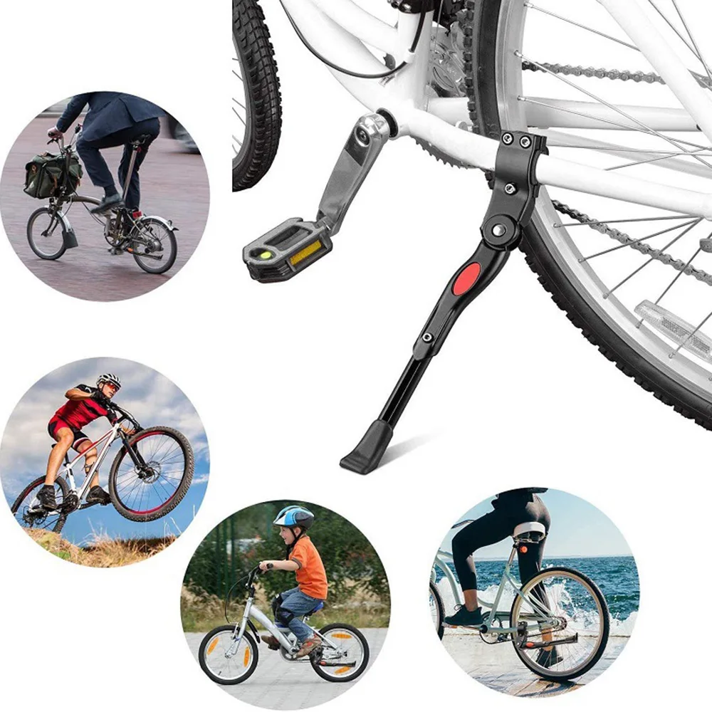 

Bicycle Foot Support Parking Rack Aluminum Alloy Side Support Bicycle Rear Support Mountain Bike Side Support Ladder Accessories