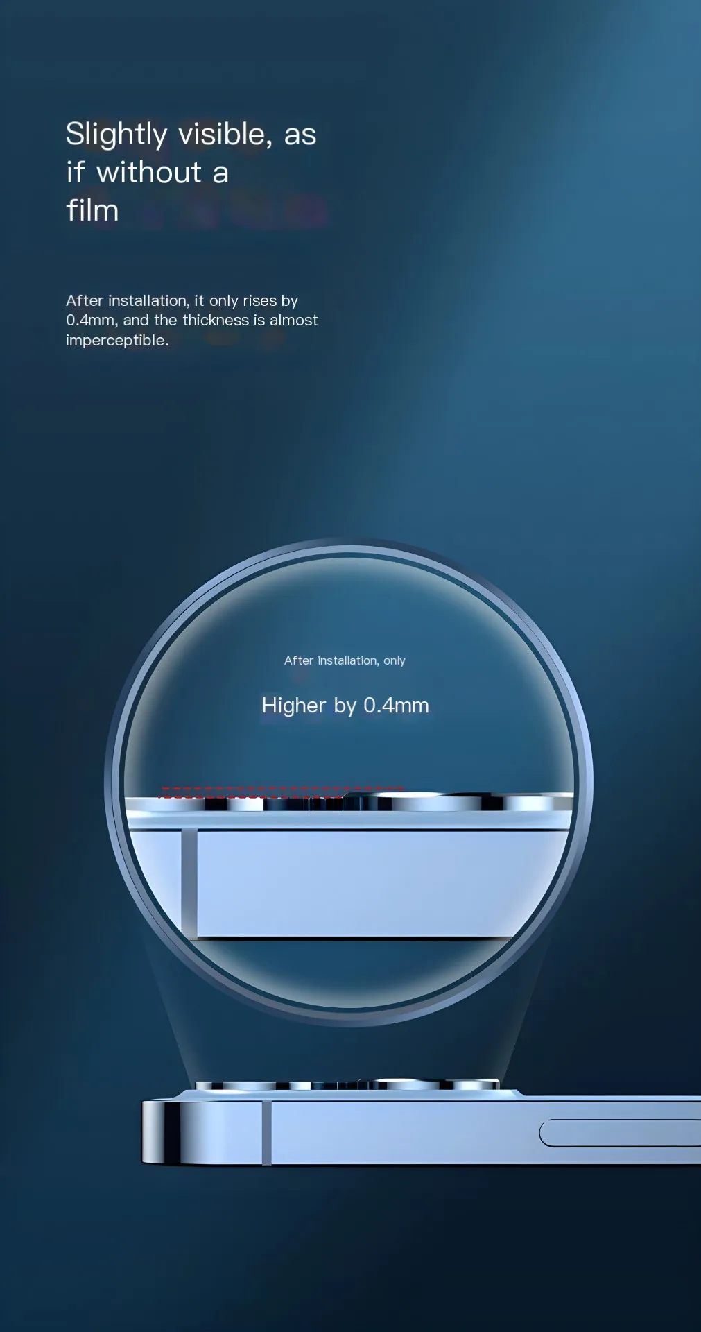 واقي الكاميرا حلقة معدنية لهاتف iPhone ، iPhone 14 Pro Max ، زجاج مقسى ، غطاء العدسة الخلفية ، iPhone 13 Pro Plus ، iPhone 15 غطاء واقي