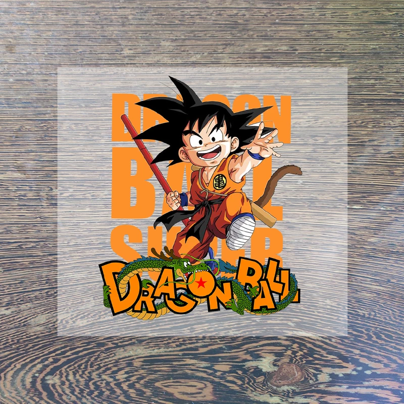 Cheap Patches For Clothes Bag Iron On Thermal Stickers Goku De