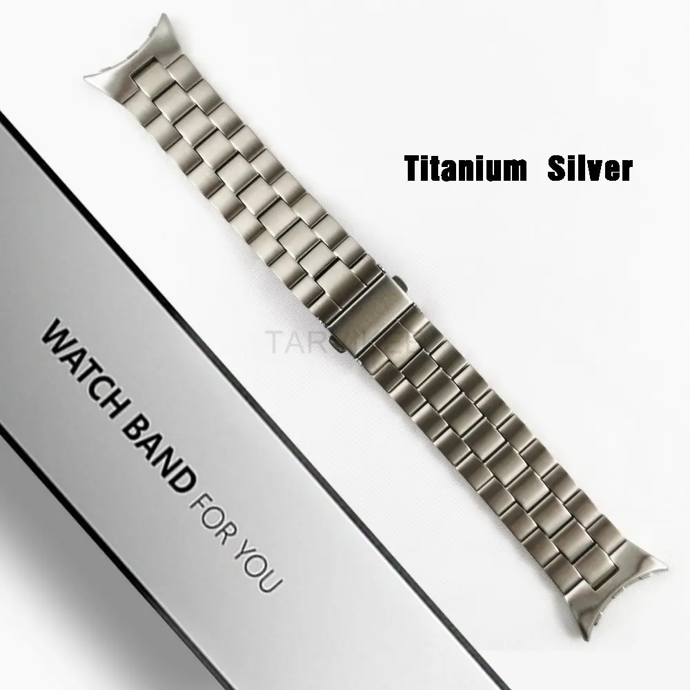 Stainless Steel Strap for correa Google Pixel Watch Band Titanium strap Pixel Watch Bracelet Replacement Smart Watch Wristband