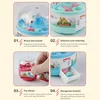 Mini Claw Machine Capsule Machine Kids Mini Dinosaur Catcher Interactive Toys Children Toddler Catching Grabbing Capsule Machine 6
