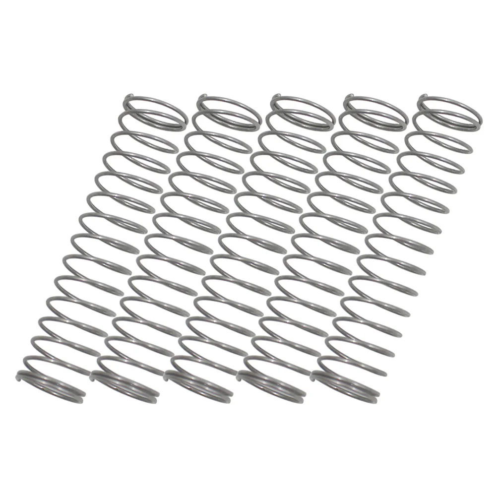 

5 Pcs Trumpet Accessories Durable Trumpet Button Springs Accessories (Silver)