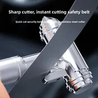 Practical Emergency Escape Life Hammer Full Metal Car Safety Hammer Car Window Breaker Vehicle Mounted Motorcycle Equipment Acce 2