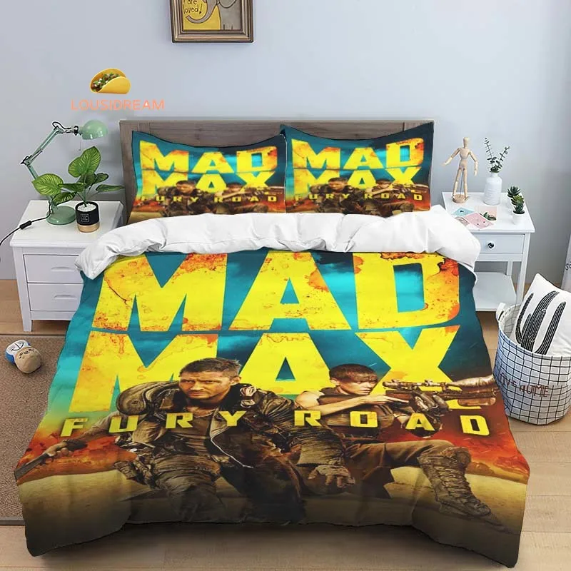 

Adventure M-Mad Max Fury Road Sheets Quilt Covers Bedding Dormitory Sheets Three-piece Bedding Set Three-piece Warm Bedding Set