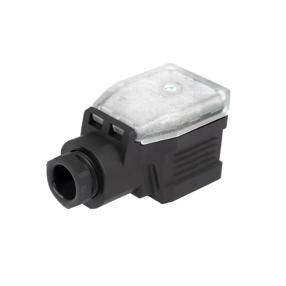 

1Pc GDME 3011 Black Solenoid Valve Connector 400V Mfr. Part No. 933022100