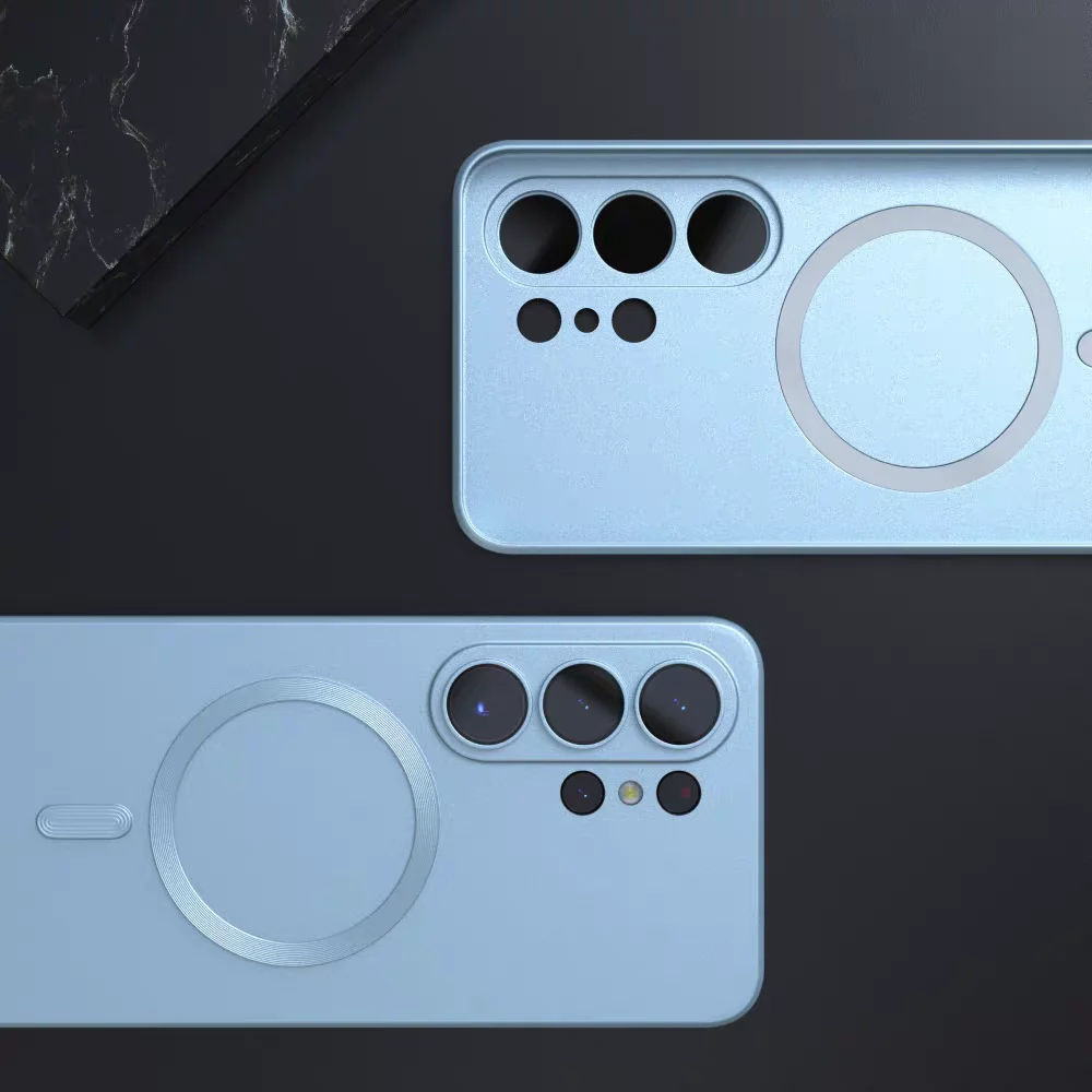 Magnetic Wireless Charging Soft Silicone Case - Enhanced Protection