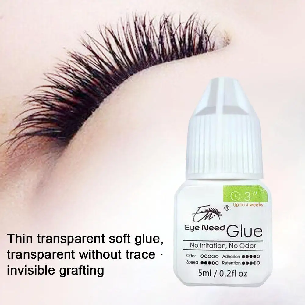 

1pcs Extra Strong Eyelash Glue Extension Supplies 5ml 0.5 Second Dry Lash Glue for False Eyelash Waterproof Adhesive Lift N3D1