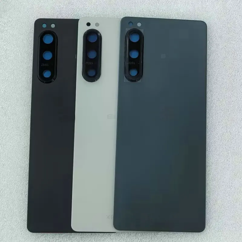 Batterie Cover Vitre Pour Sony Xperia 5 III XQ-BQ52/BQ62 – Coque Arrière De Remplacement – Plusieurs Couleurs