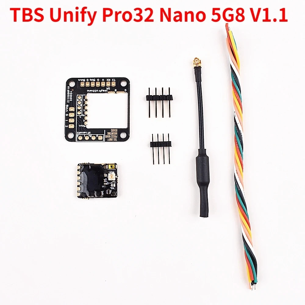 

Обновленный оригинальный 500 МВт + микровидеопередатчик TBS Unify Pro32 Nano 5G8 V1.1 5,8 ГГц VTX 5,8 ГГц для радиоуправляемого дрона FPV самолета игрушек «сделай сам»