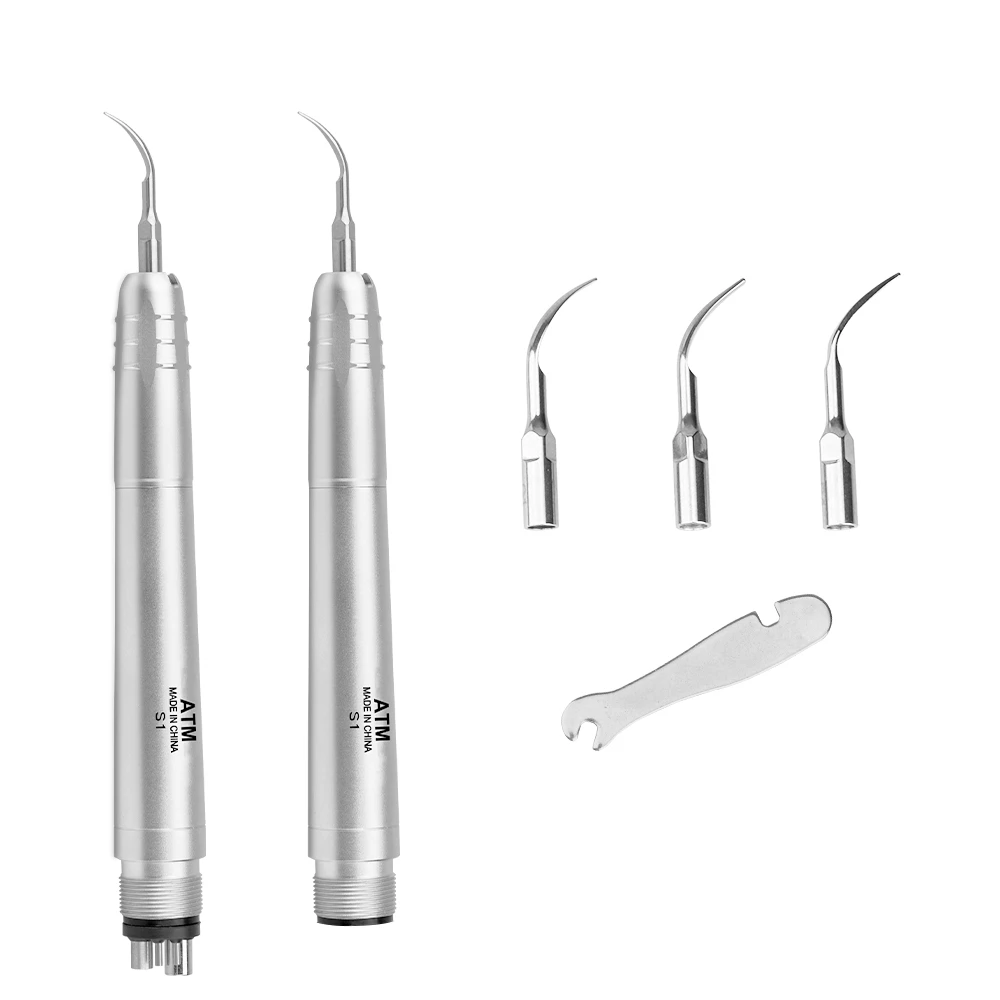 Dental Ultrasonic Air Scaler With 3 Tips Tooth Calculus Remover