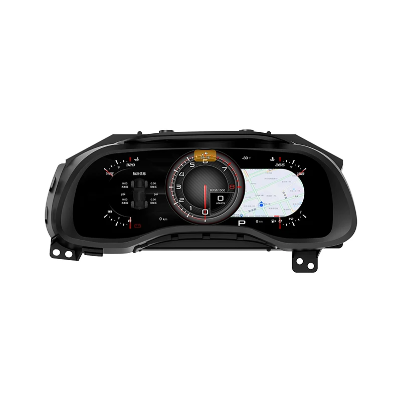Panel de Instrumentos Digital KD para Chevrolet Monza 2019-2024, Pantalla LCD Digital de 12.3 Pulgadas con CarPlay, Android Auto y Navegación GPS 1