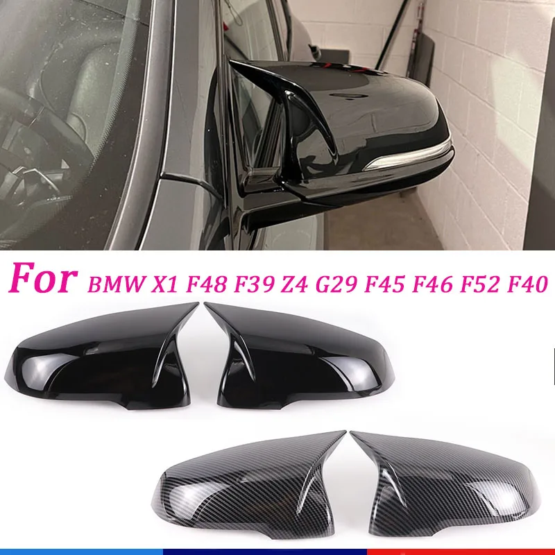 

Чехол из углеродного волокна для зеркала заднего вида BMW X1 F48 X2 F39 F44 F49 F52 G29 2 Series F45 F46 Touring