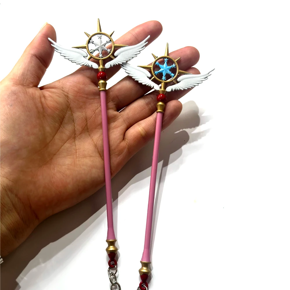 Brdwn Card Captor Sakura CLEAR CARD Kinomoto Bird Head Star 16cm/6.3'' Staff Model Toy – Detail 5