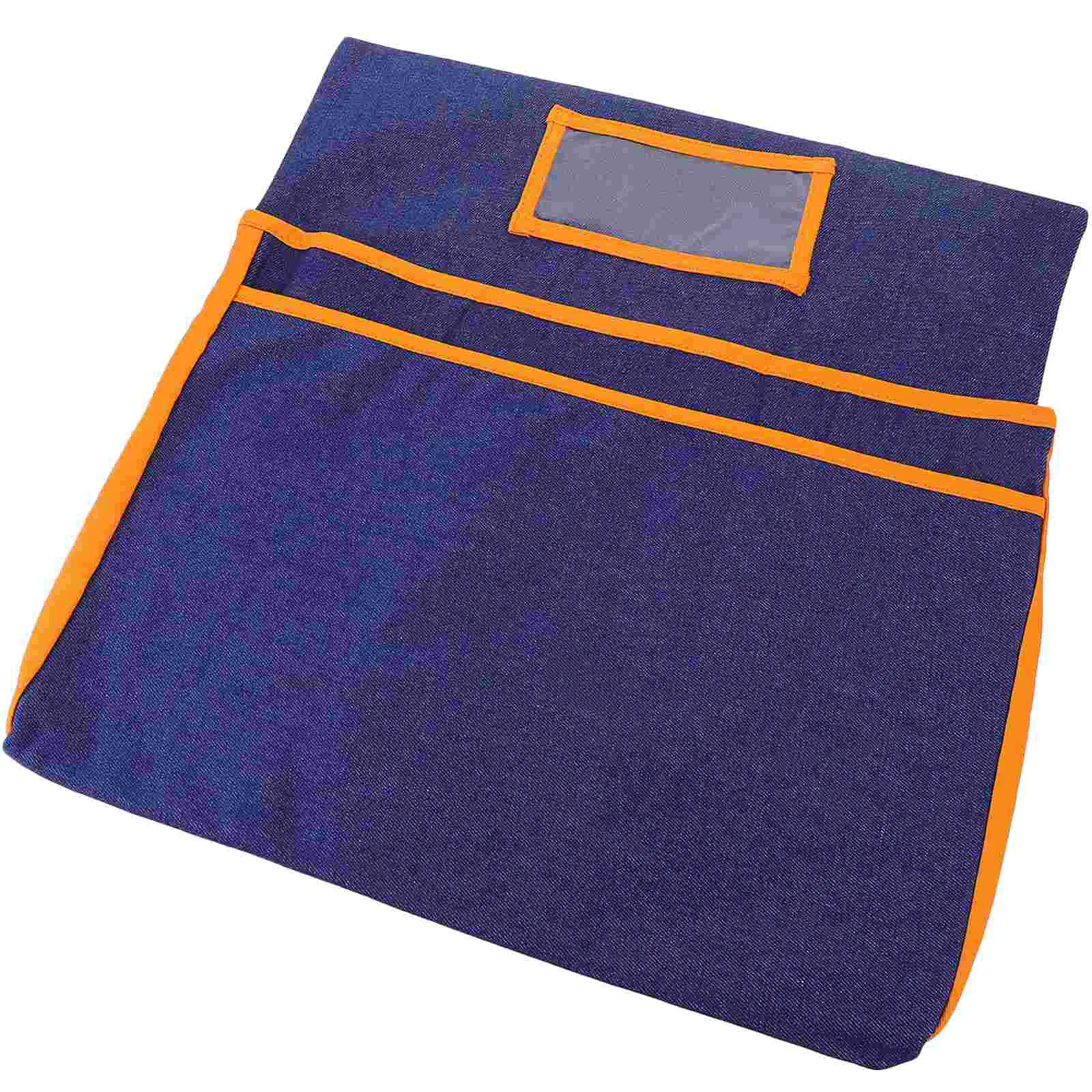 

Chair Back Organizer Pocket School Storage Bag Pockets for Classrooms Denim Seat Sacks Chairs