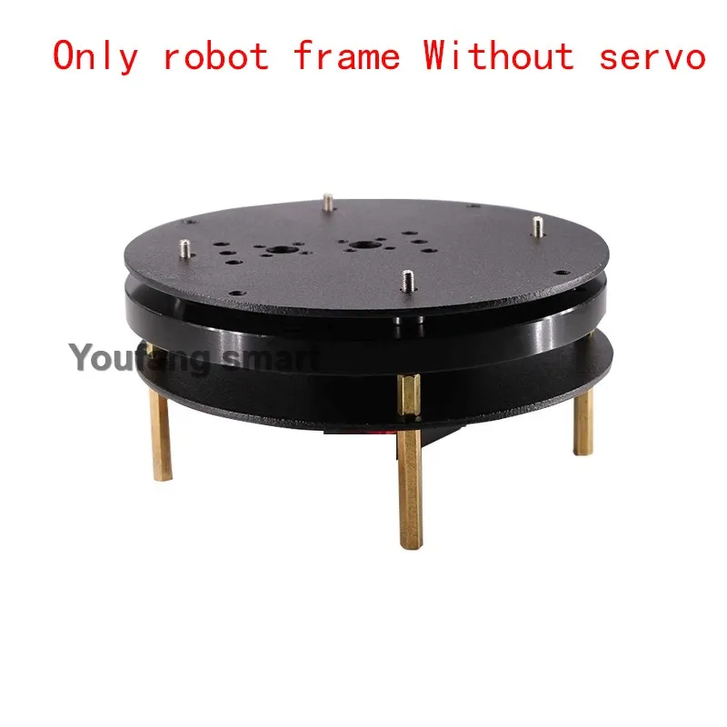 120mm Aluminum Ring for 1/2 DOF Robot Pan And Tilt Servo Control Bracket Sensor Mount For Arduino Robot DIY Kit Programmable Kit