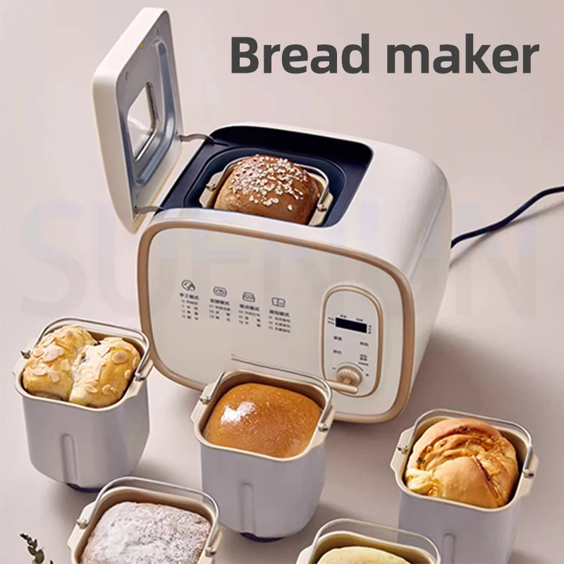 Household Bread Maker Breakfast Machine Baking Machine Fully Automatic Small Bread Toaster Driver Fermentation