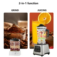 GECOFEER 6000W mélangeur puissant presse-agrumes Smoothie fabricant mélangeurs de Table récipient de 2,5l robot culinaire pour glace noix fruits 5