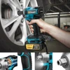 1000N.M Brushless Electric Impact Wrench Cordless Electric Wrench 1/2 inch Screwdriver Socket Power Tools for Makita 18V Battery 2