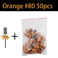 Orange 80 50pcs