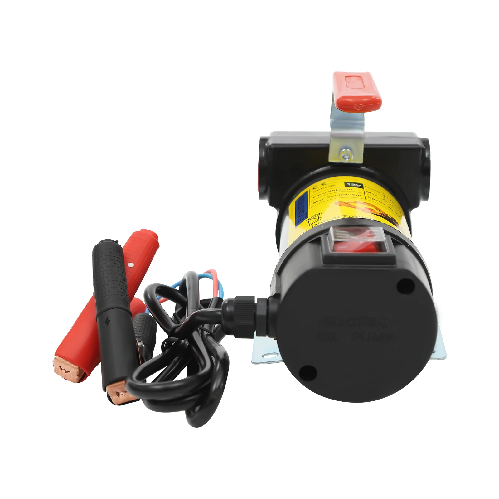 12V Hochleistungs-Diesel-Selbstansaugpumpe 9,9 GPM Kraftstofftransferpumpe mit Bypassventil 3500 U/min für Bau- und Landwirtschaftsmaschinen – Detail 13