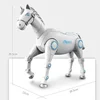 RC Smart Robot Horse Interactive Remote Control Animal Intelligent Dialogue Sing Dance Sound Control Pet Electronic Music Toys 4