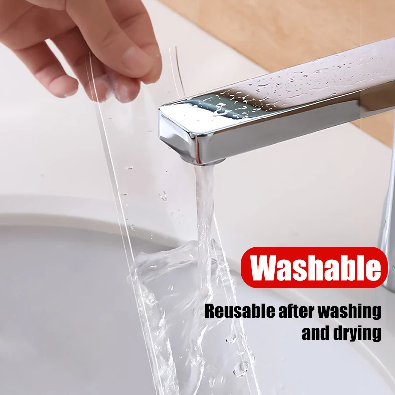 Double sided tape SEAMETAL Super Strong Double Sided Adhesive Tape Washable Reusable Transparent Double Tape No Trace Sticker for Car Home Office