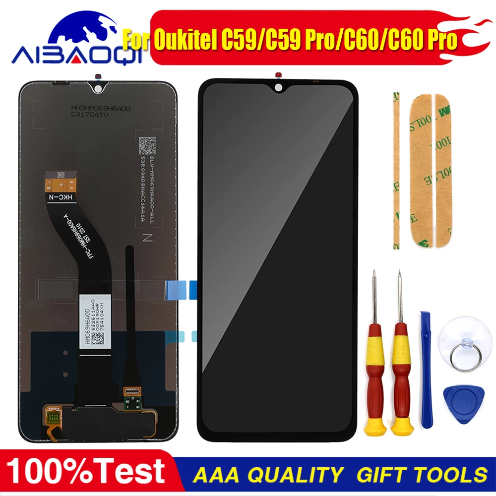 Enhanced Touch Screen Display with Frame for Easy Replacement - Premium Quality LCD Digitizer
