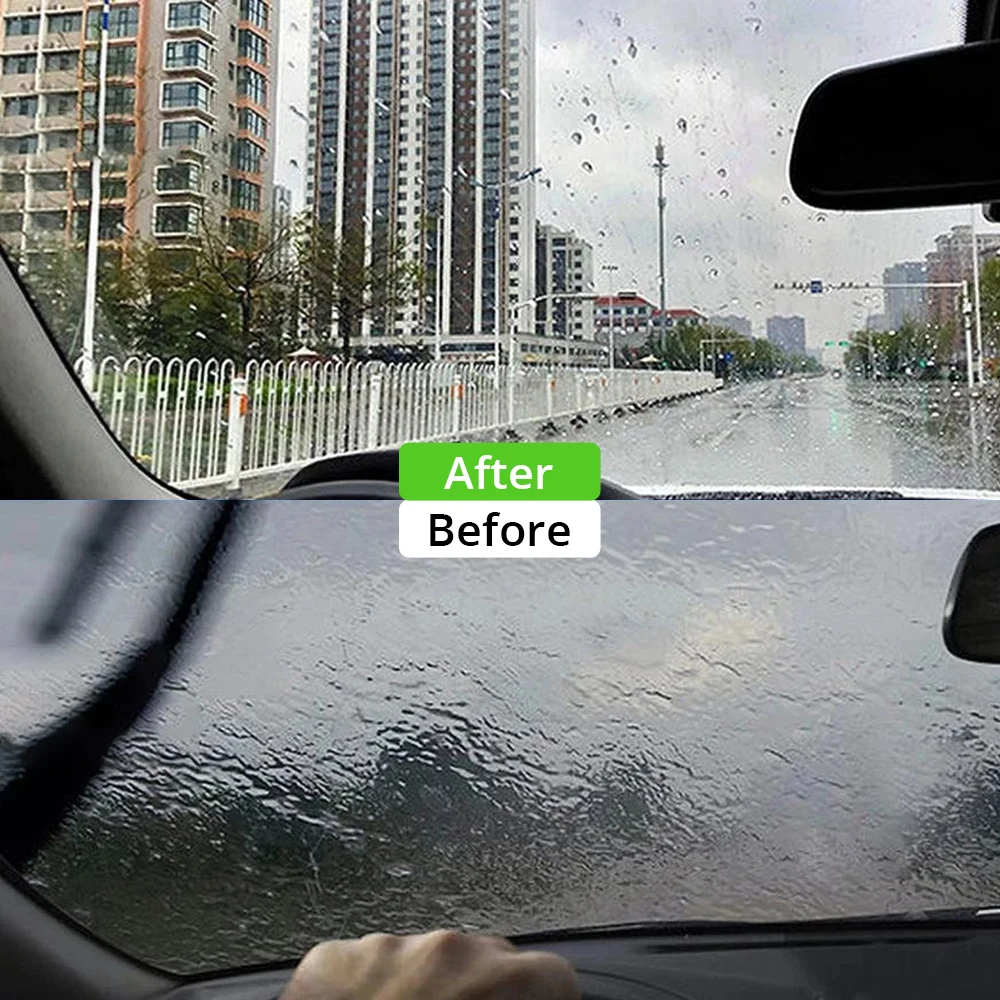 300ml Glass Long Lasting Ceramic Windshield Nano Hydrophobic Protection Coating Safe Driving Clear Vision Car Accessorie