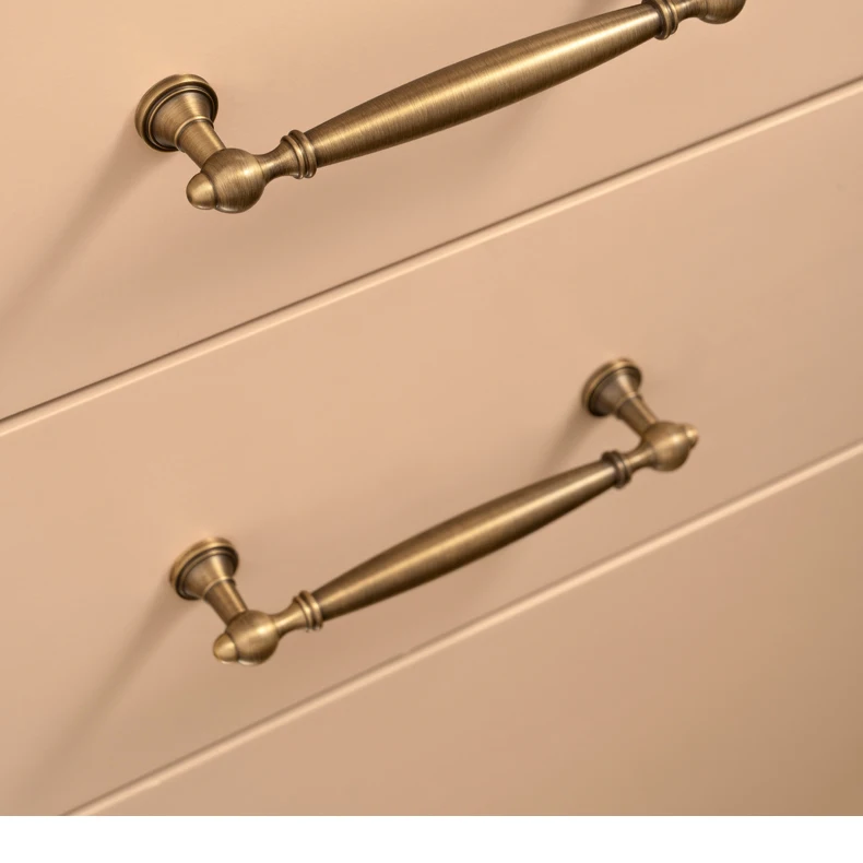 solid brass drawer handle for wooden furniture