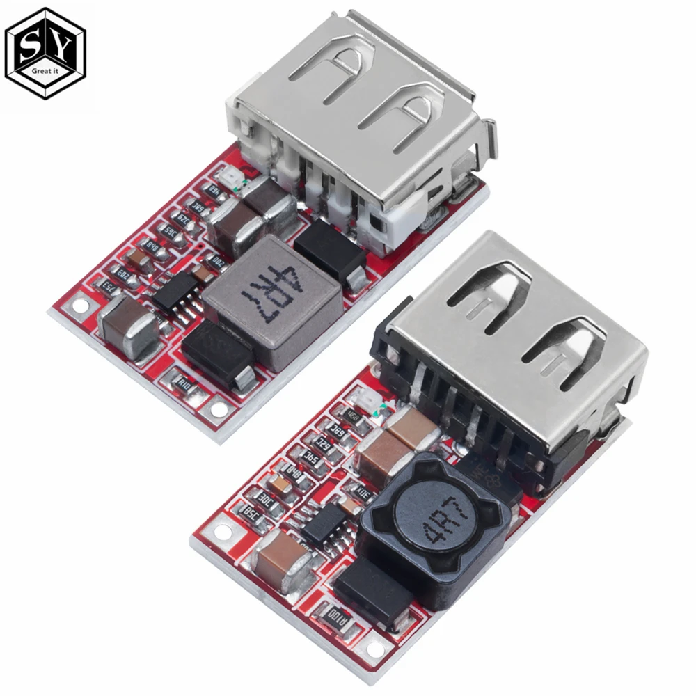 Buck Converter Step Down Module Power Supply Module 1PCS/5pcs/10pcs 6-24V 12V/24V to 5V 3A CAR USB Charger Module