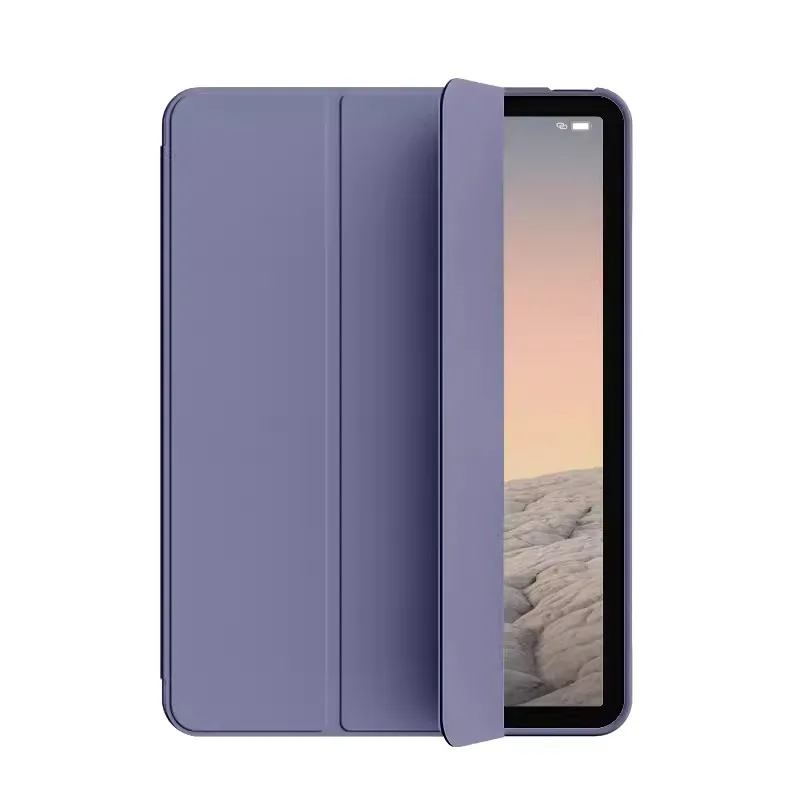 غطاء حماية PU ثلاثي الطي لجهاز iPad Pro 11 2022 4th Case 2nd Gen. 2020 Pro 11 Air 11 A16 10th 9th 10.2 Mini 6 Cover