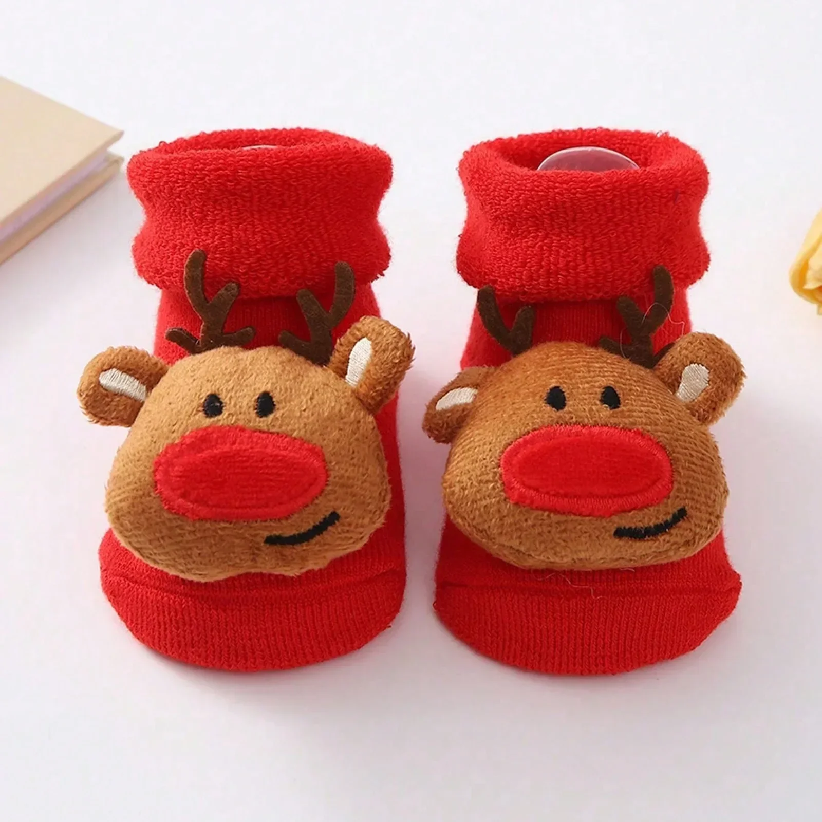 Knitted Christmas Baby Socks 3