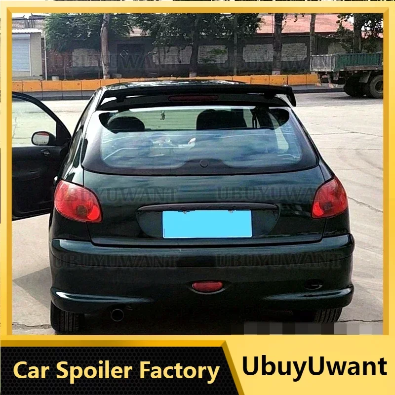 Per Peugeot 206 207 208 308 Spoiler 2008-2022 Plastica Abs Tetto Posteriore Spoiler Ala Tronco Lip Boot Cover Car Styling