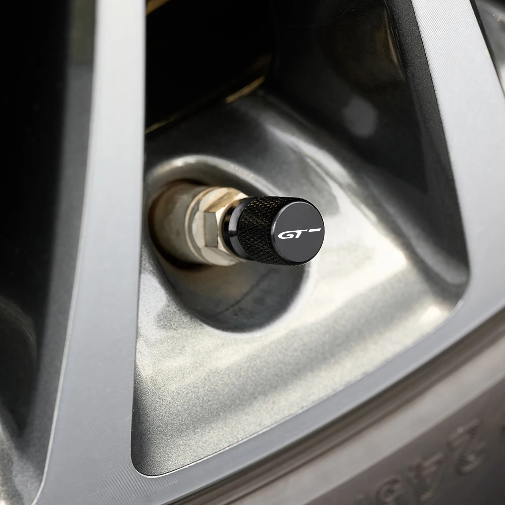 Lot De 4 Bouchons De Valve De Pneu Pour Peugeot GT GTLine RCZ