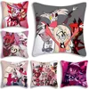 H-Hazbin HotelS Pillow Covers Cartoon Sofa Decorative Home Double-sided Printing Short Plush Cute Cushion Cover 1