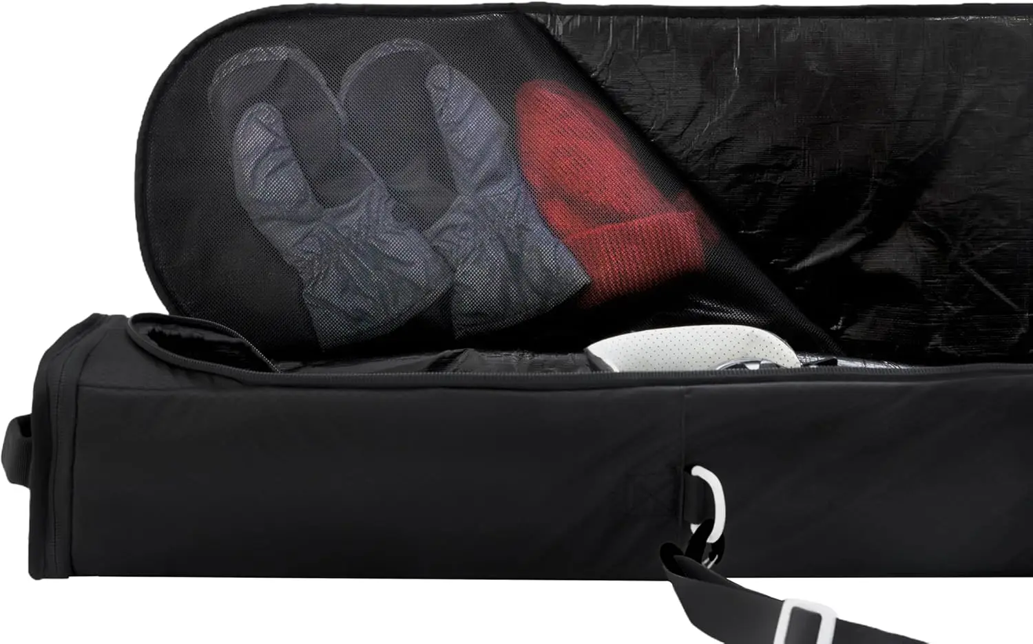 Padded Snowboard Bag-Snowboard Travel Bag with Internal Pockets for Snowboarding Gear