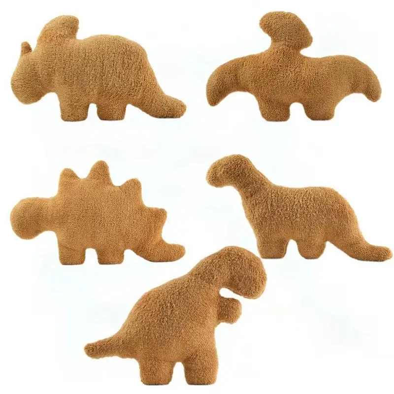 

Динозавр Nugget, подушка, животное, динозавр, плюшевая игрушка, подушка, забавная, мягкая, удобная для детей, подарок на день рождения