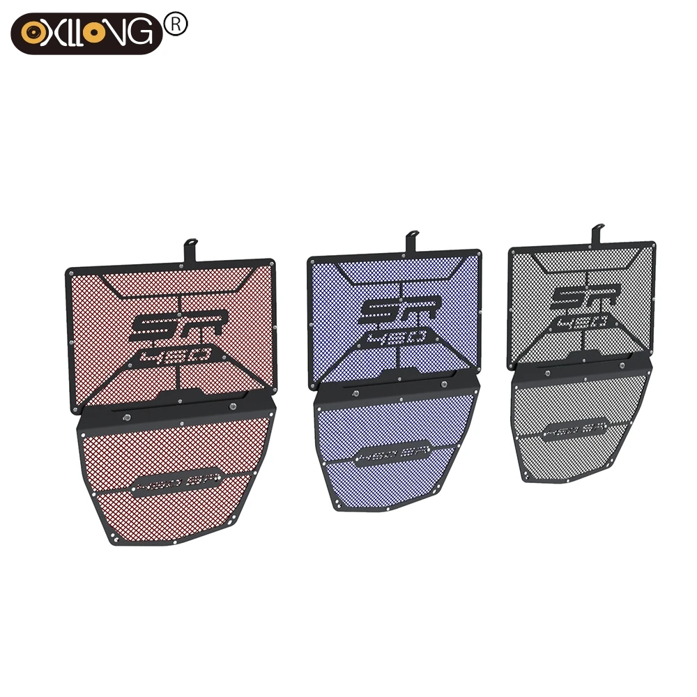 

Защита двигателя для радиатора и головки цилиндра CFMOTO 450SR 450SS 2022 2023 2024 полный комплект 450SR-S 2022-2024 Защита радиатора