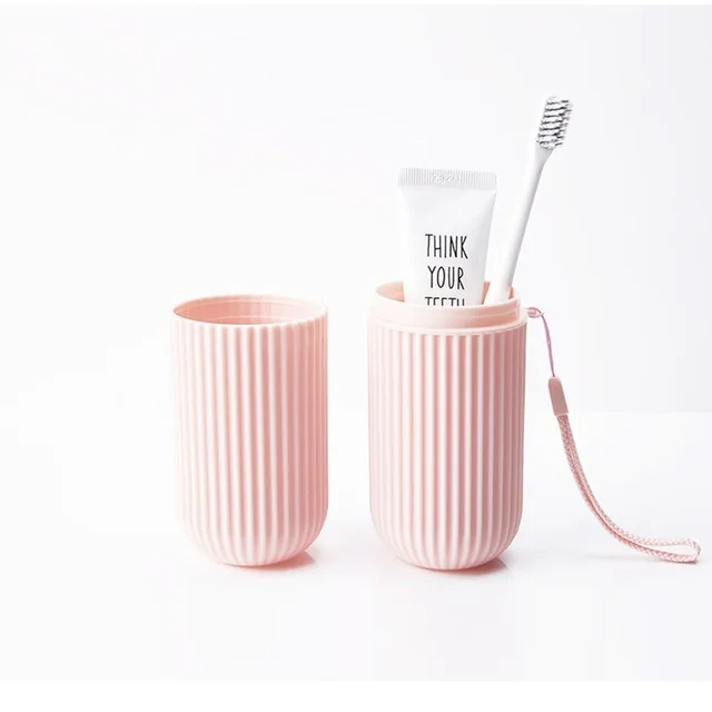 Pasta de dientes portátil, funda protectora para cepillo de dientes, caja de almacenamiento para viaje y Camping, protege la pasta de dientes de la suciedad y los daños 2