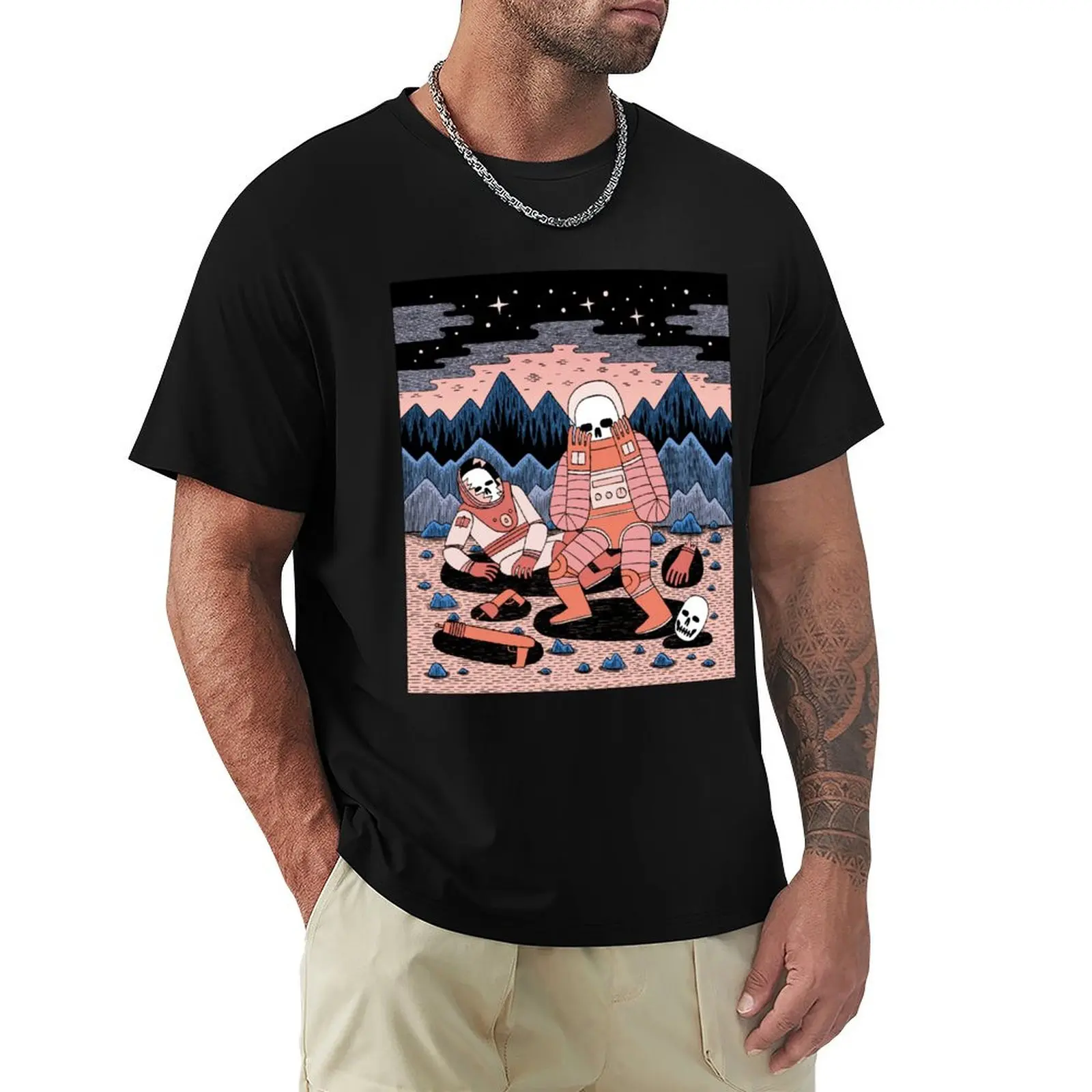

Death in Space T-Shirt tees graphic shirts Blouse sports fans graphic shirts men