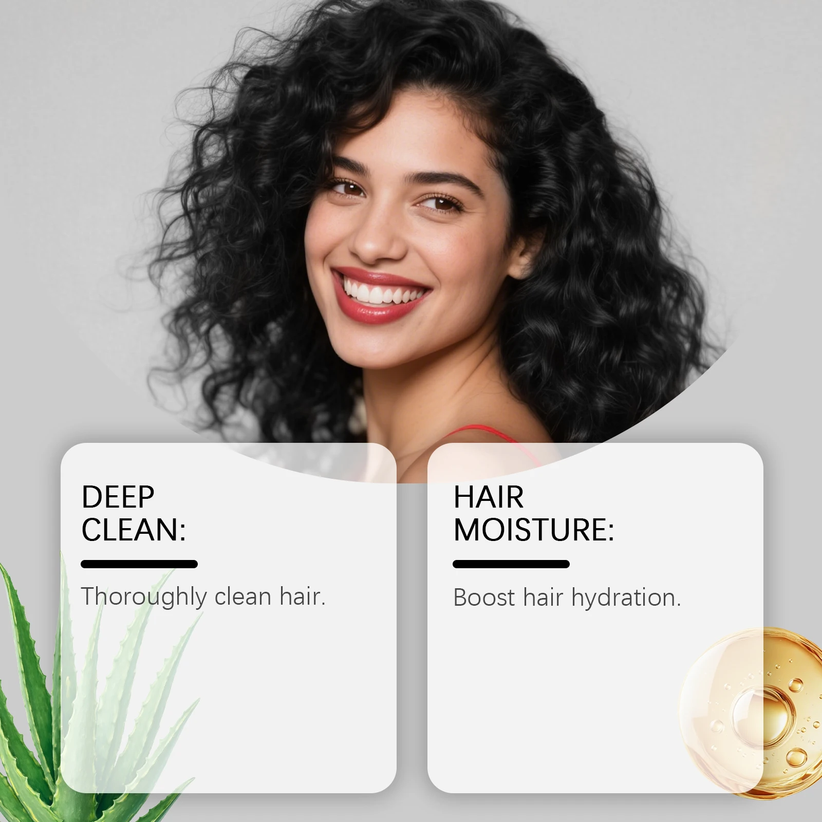 Nourishing Shampoo - A Gentle, Refreshing-textured Shampoo for Moisturizing, Detangling and Adding Natural Volume