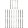 25 Pcs/set Door Handle Screws Set Door Handle Bolt Through Fixings For Door Handle Roses Knobs Door Lock Metal Screws Hardware 2